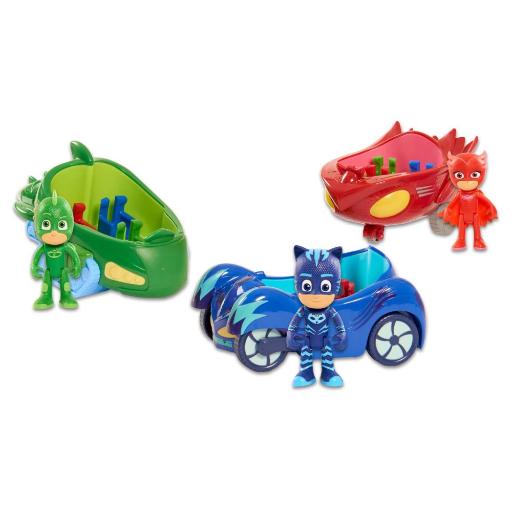 PJ-Masks-Vehicles-Catboy-Car-Gekko-Mobile-Owlette-Flyer-Little-Heroes-Bundle-2-e1507926561226