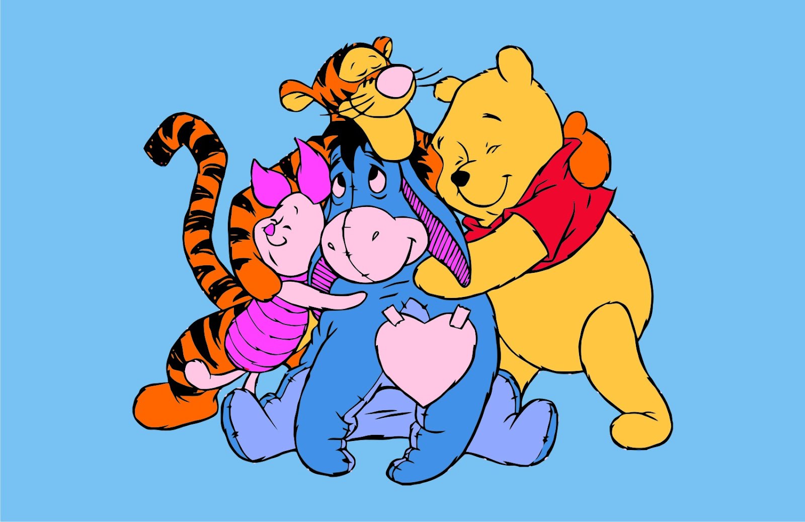 winnie the pooh family