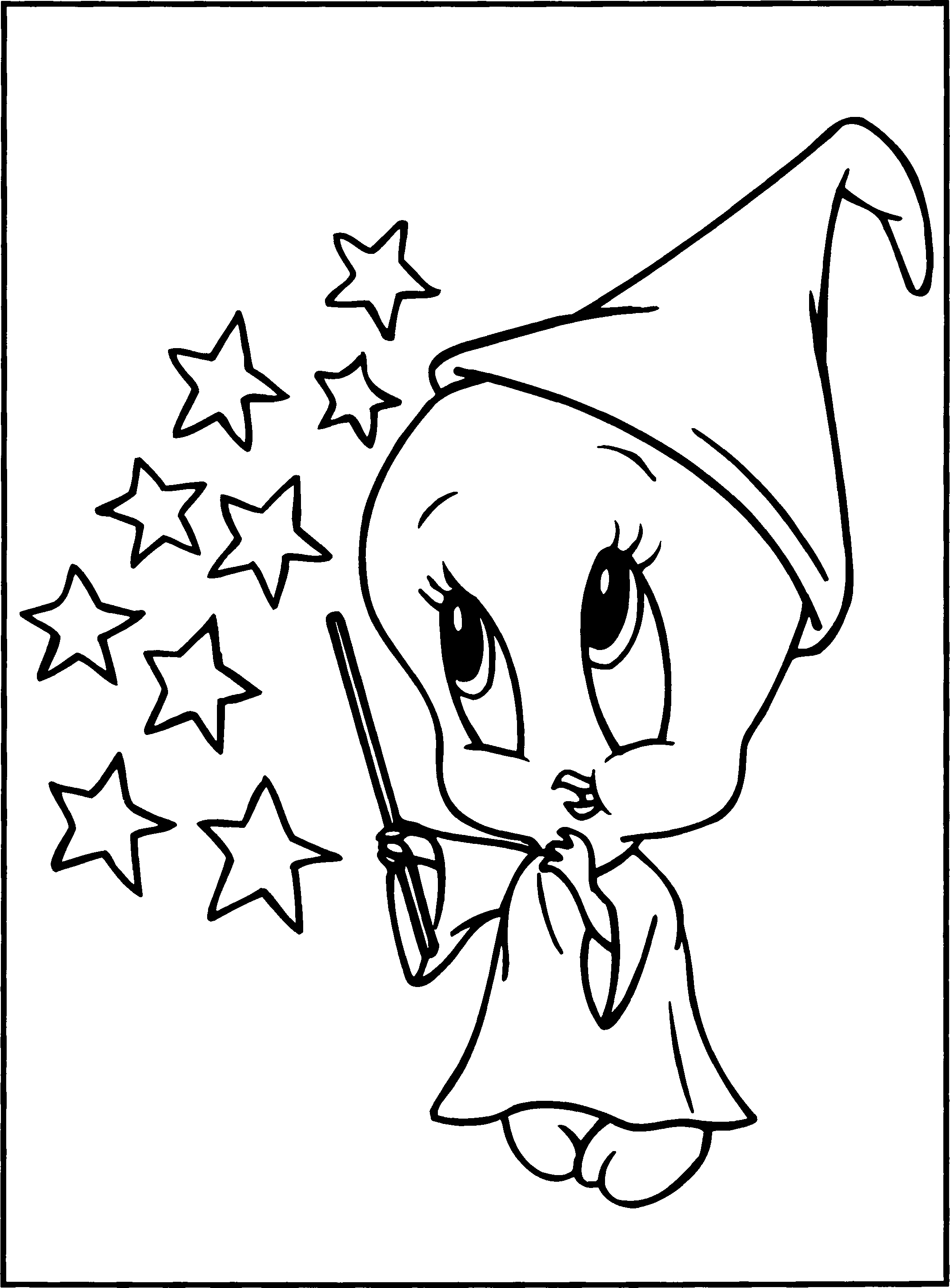 taz and tweety bird coloring pages - photo #2