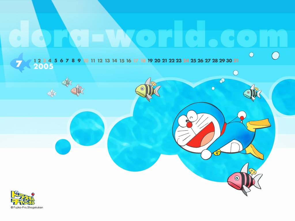 Wallpaper Doraemon Gambartopcom