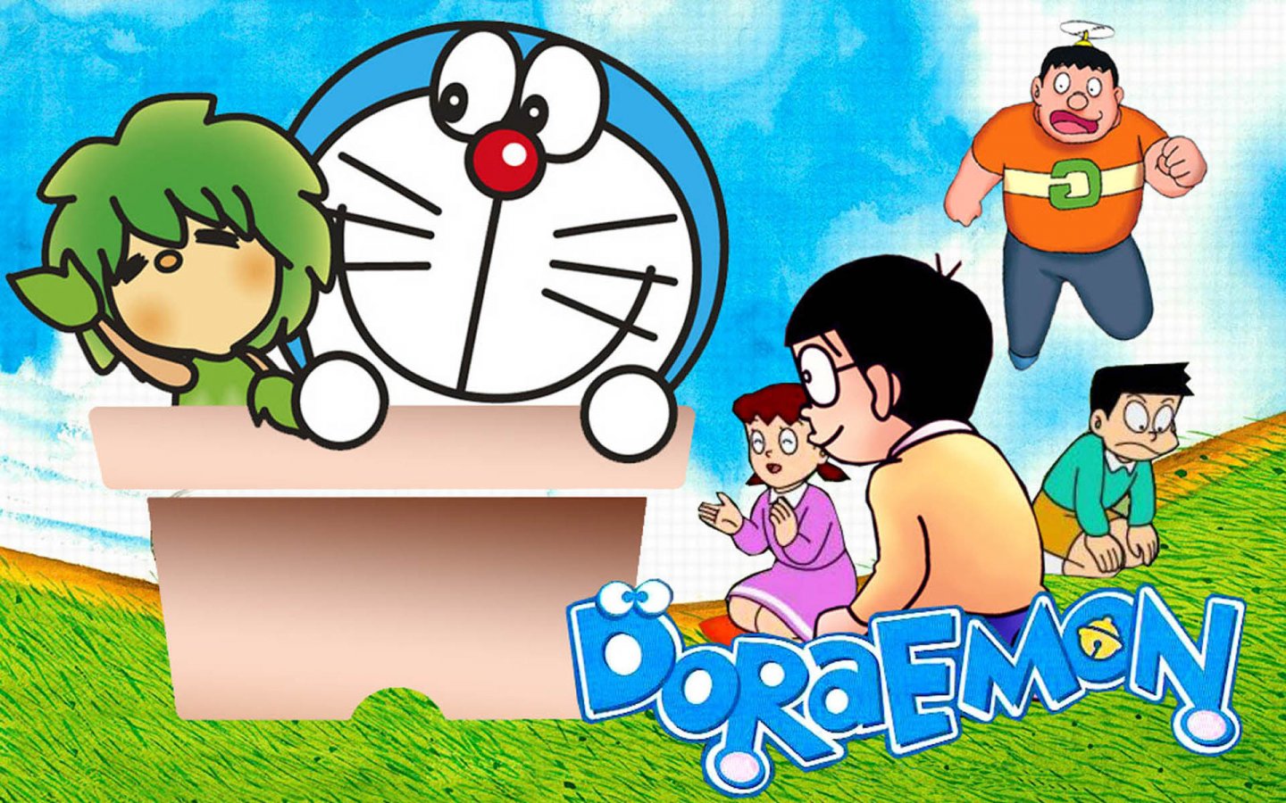 doraemon desktop family