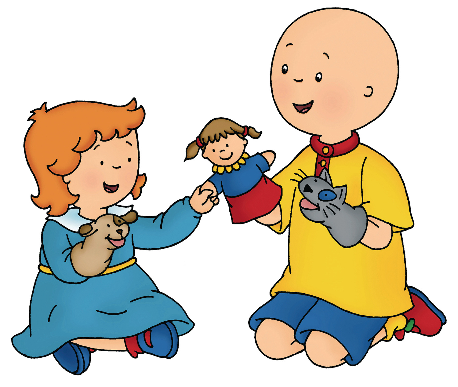 Caillou puppet