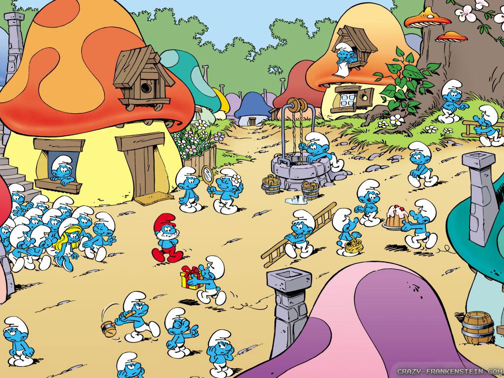 the smurfs wallpapers