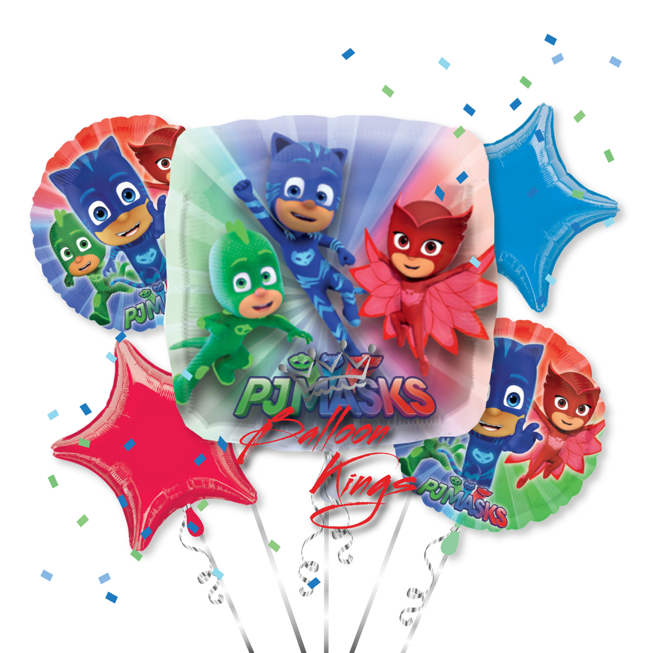 Pj Masks Bouquet Balloon Kings  58008.1497217788