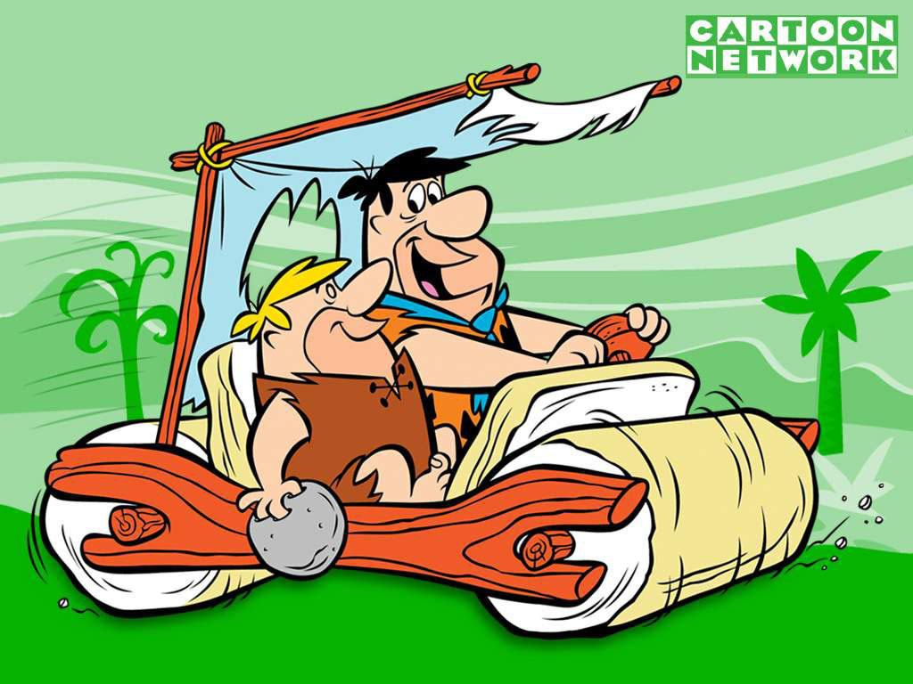 Flintstones Fred and Barney desktop