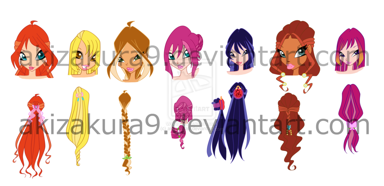 winx hairstyles