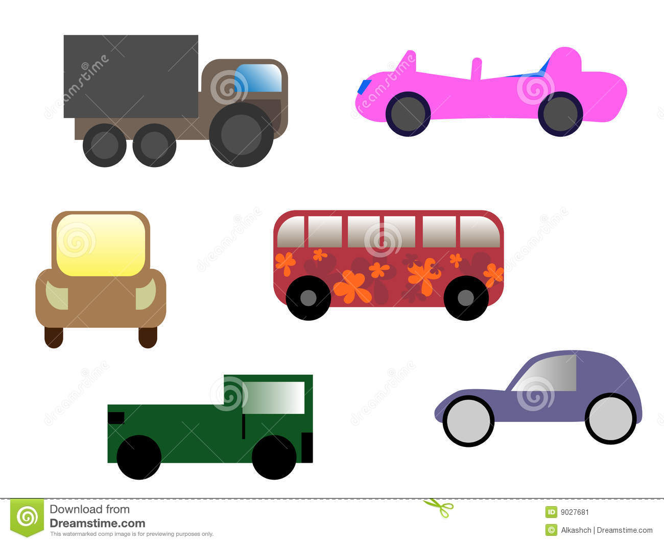 cartoon cars kind