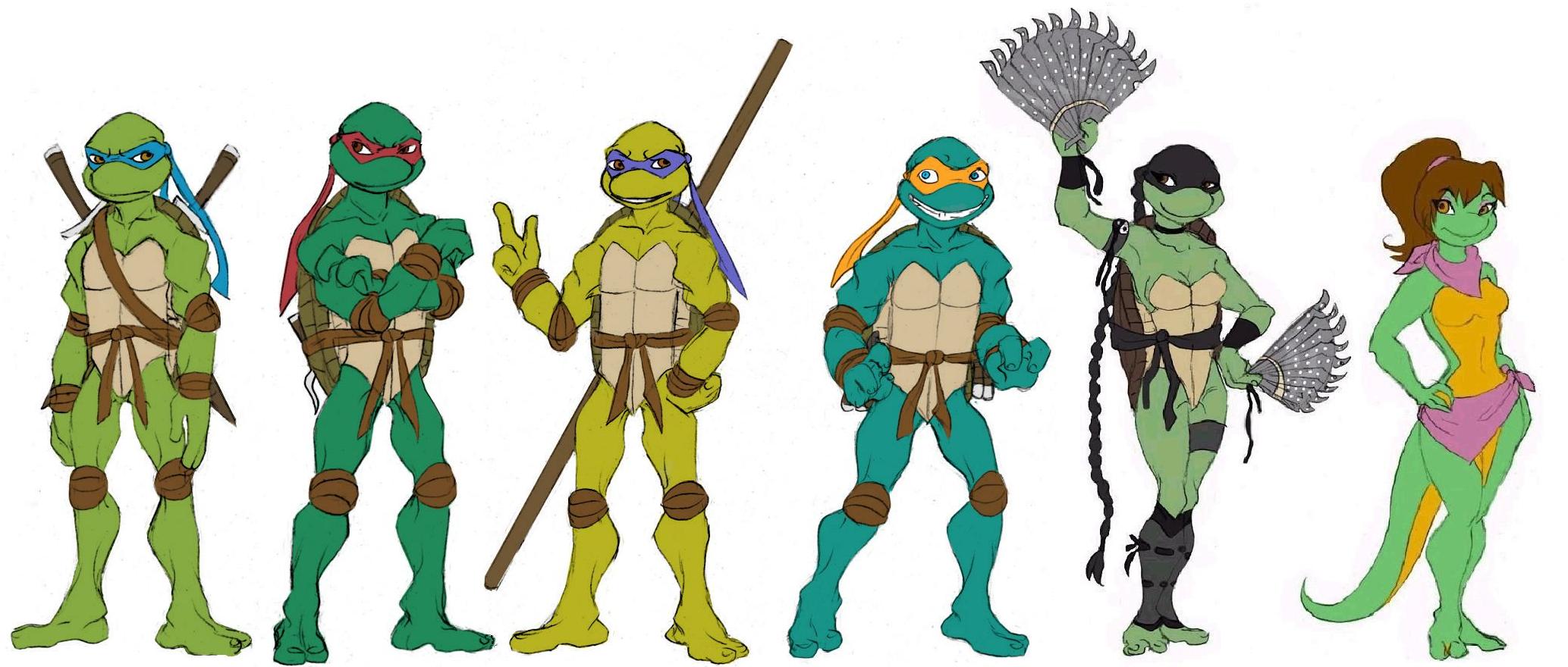 Ninja turtles line