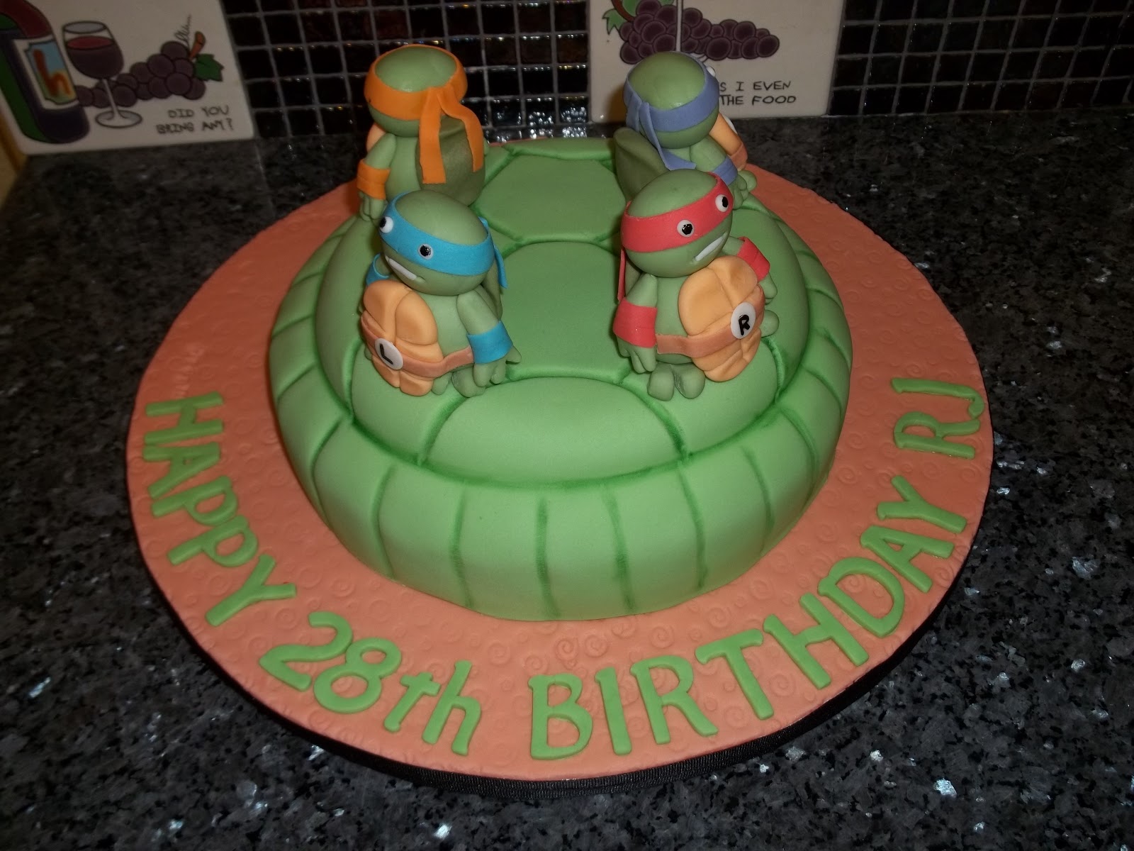 Teenage Mutant Ninja Turtle Cake