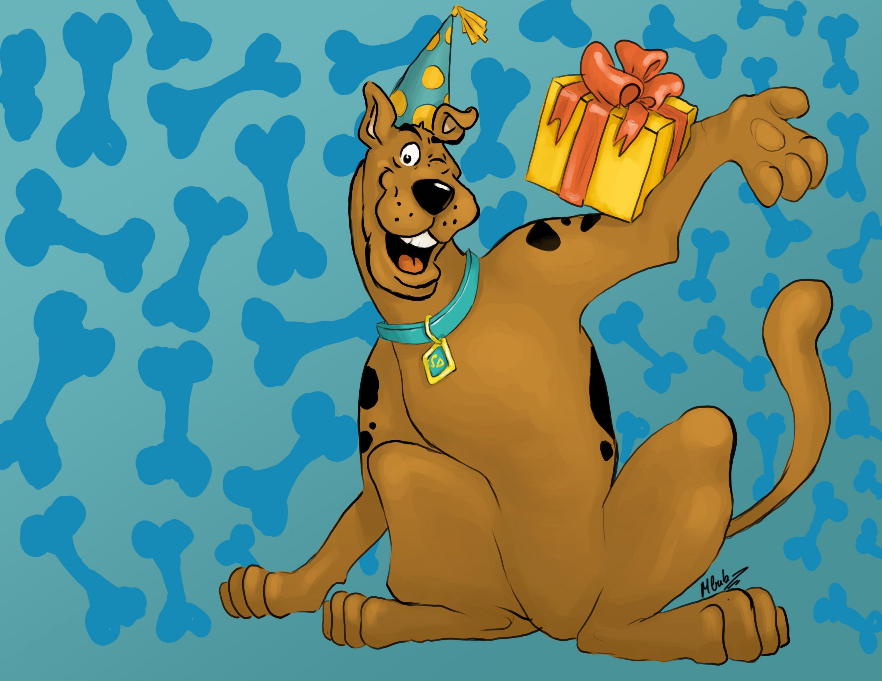 Scooby doo wallpaper cover