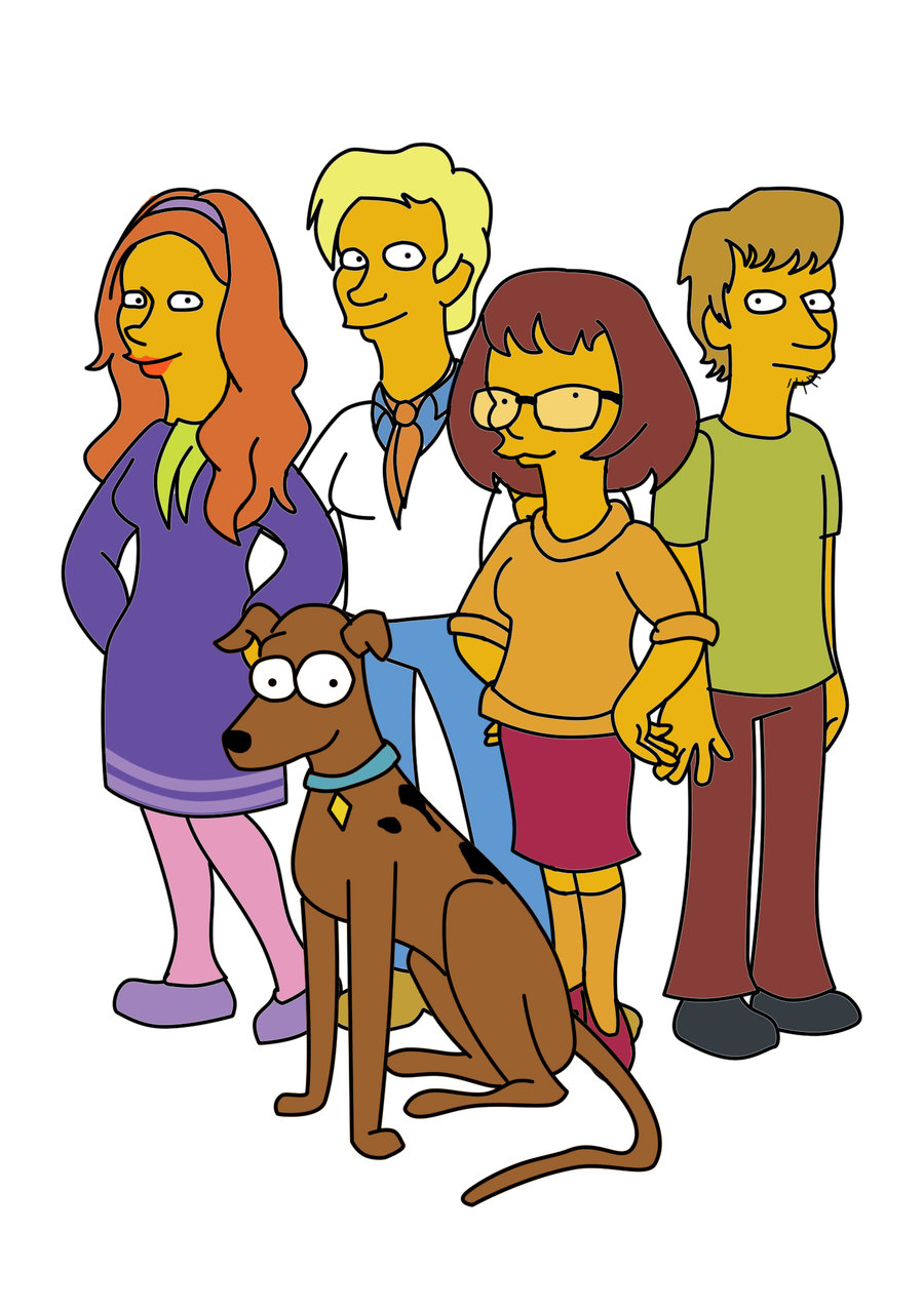 scooby doo simpsons