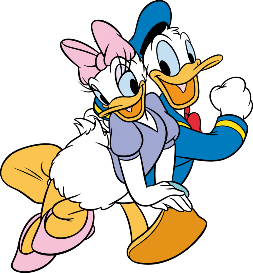 daisy duck and donald duck