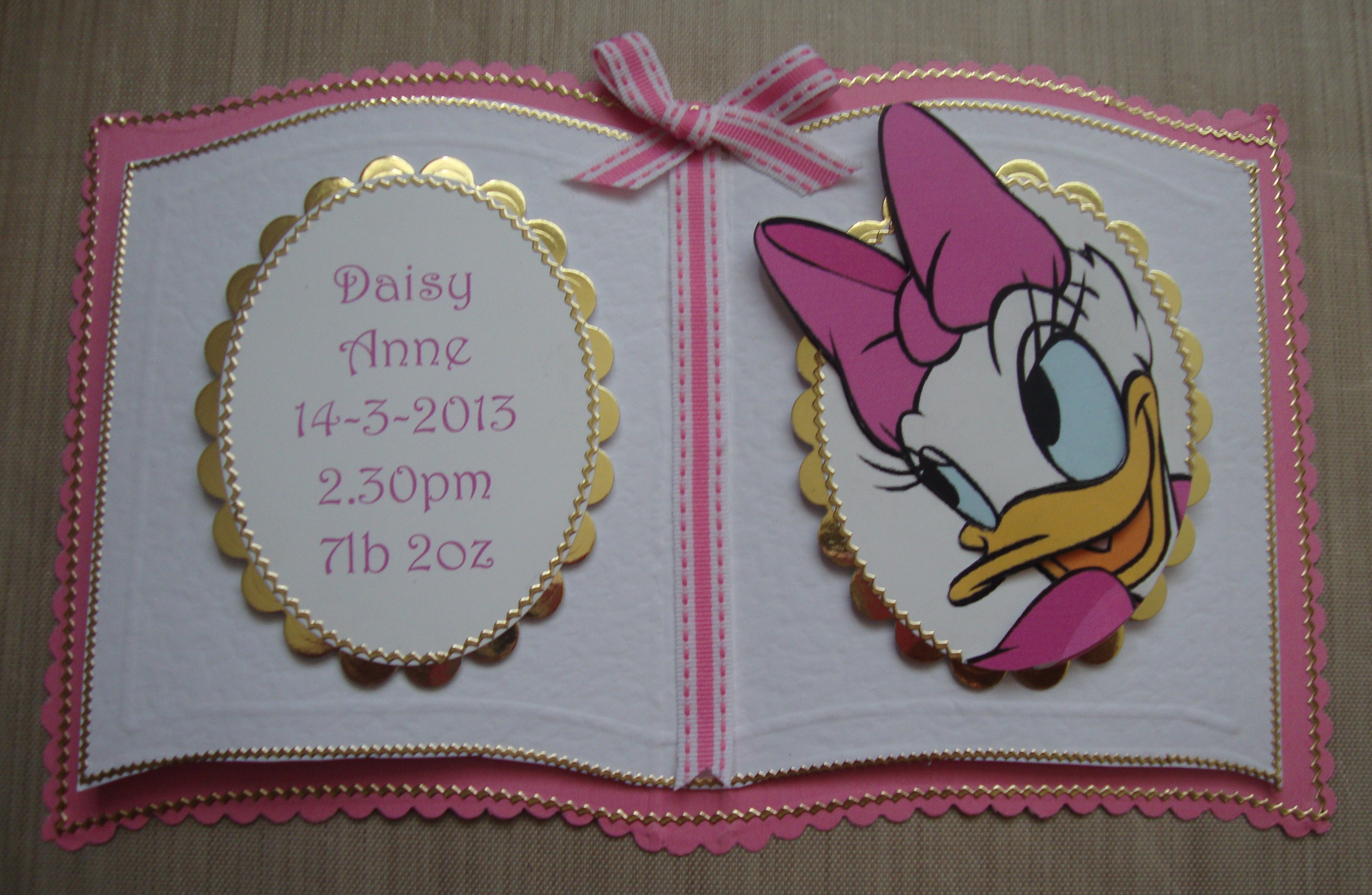 daisy duck card