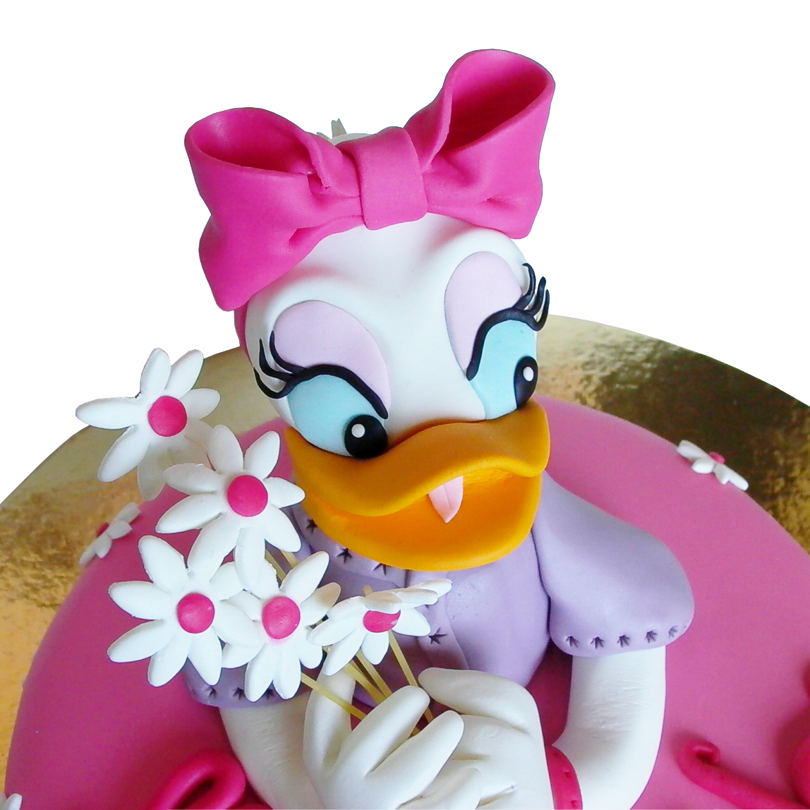 daisy duck free cake