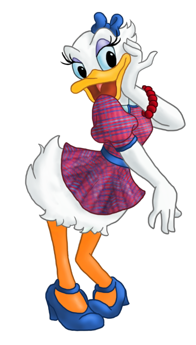 sweet daisy duck