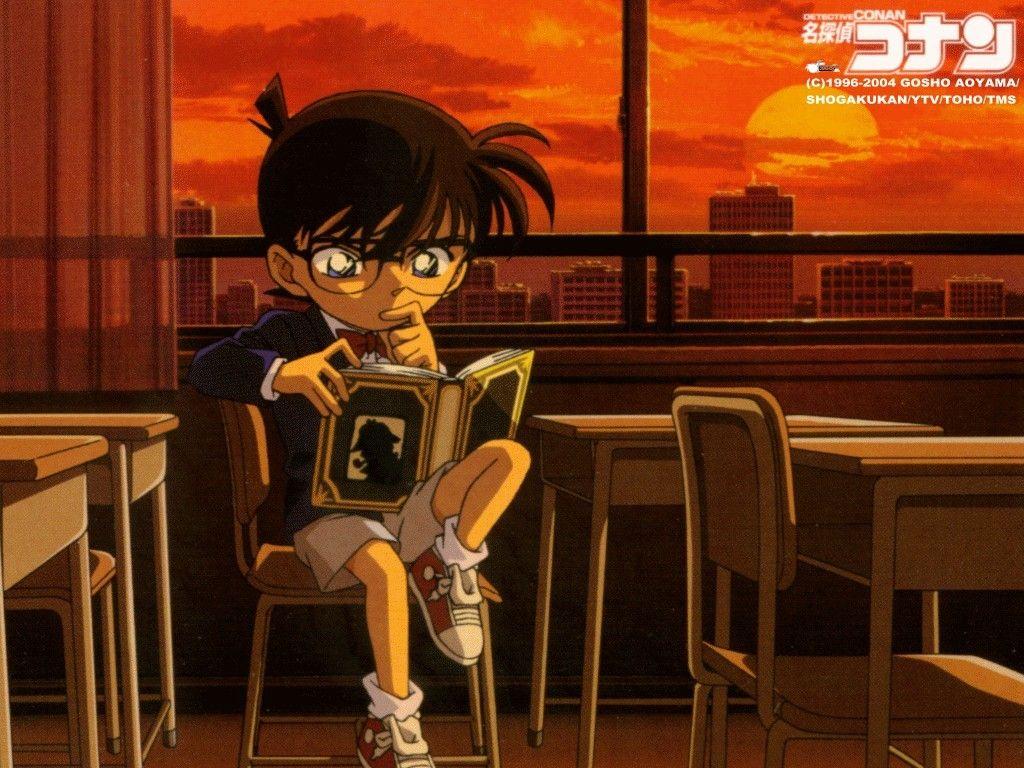 detective conan read book