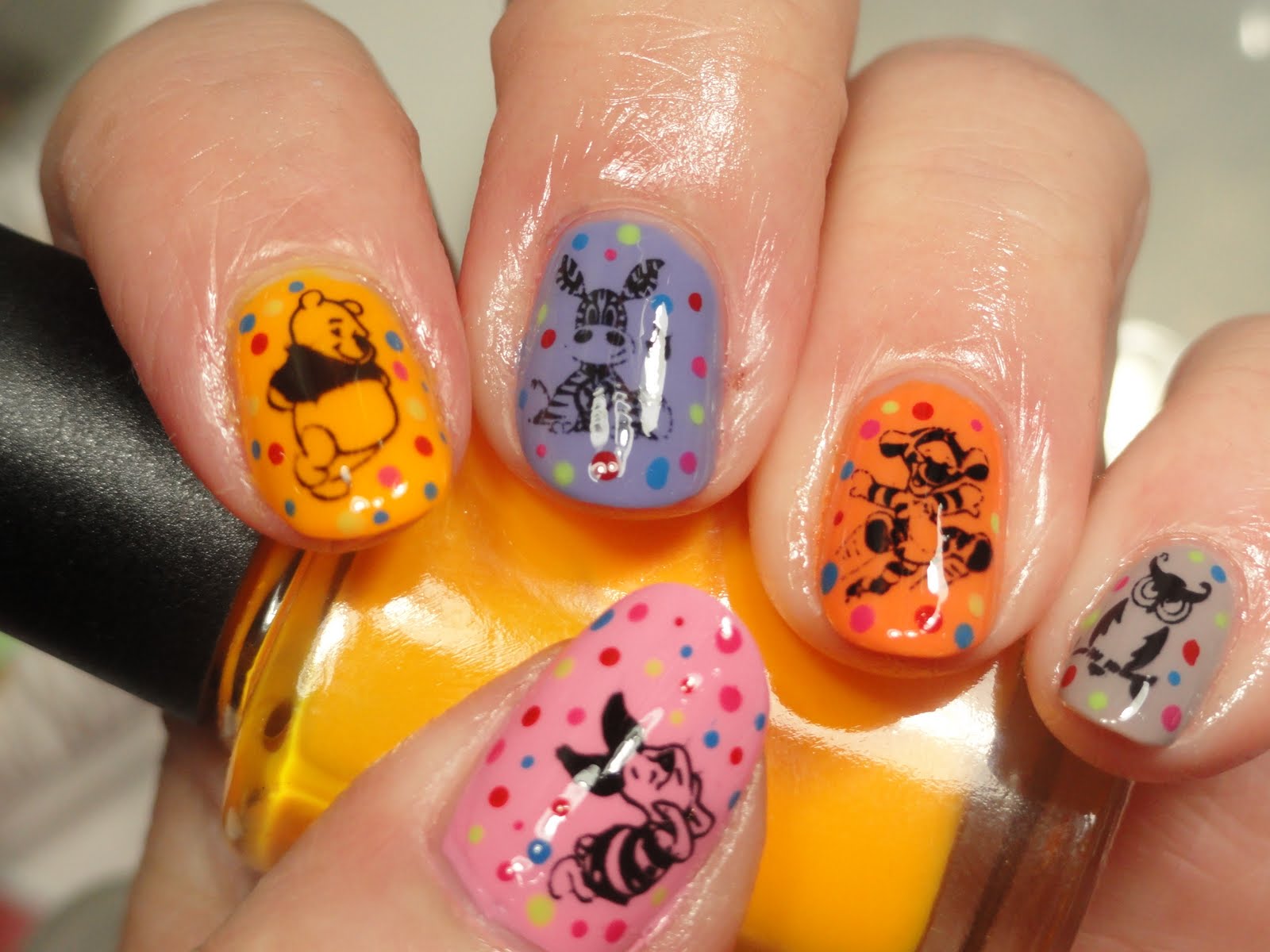 winnie the pooh nail polish