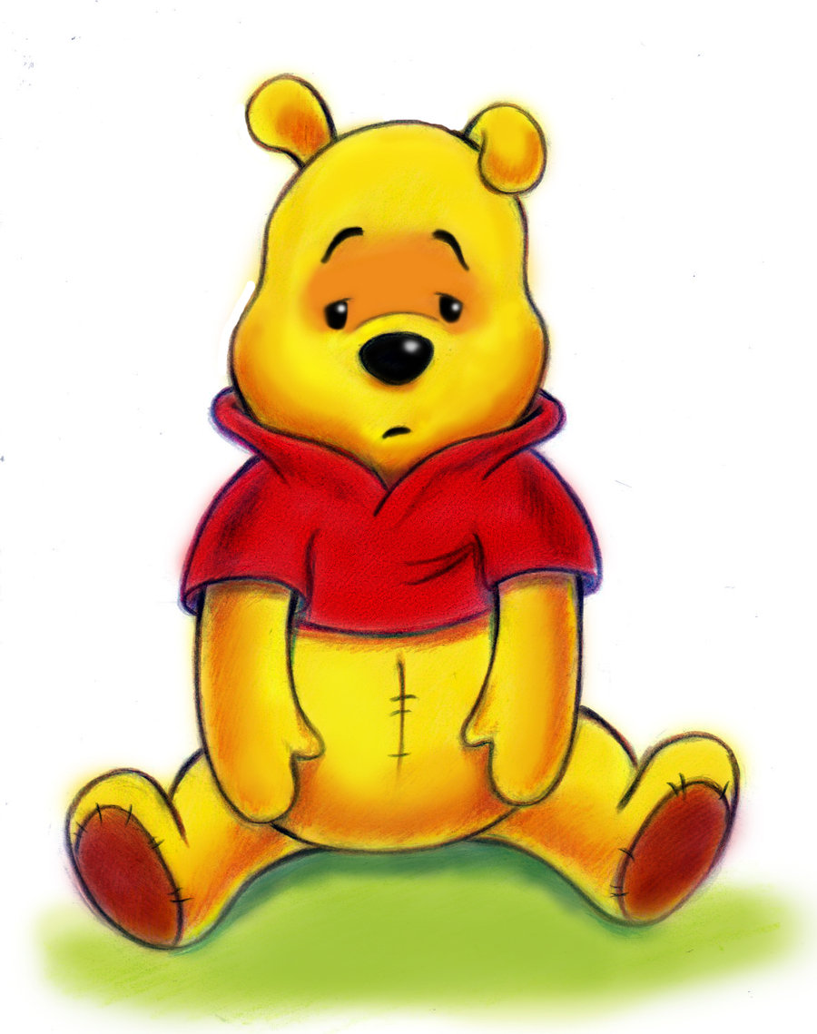 winnie the pooh sad