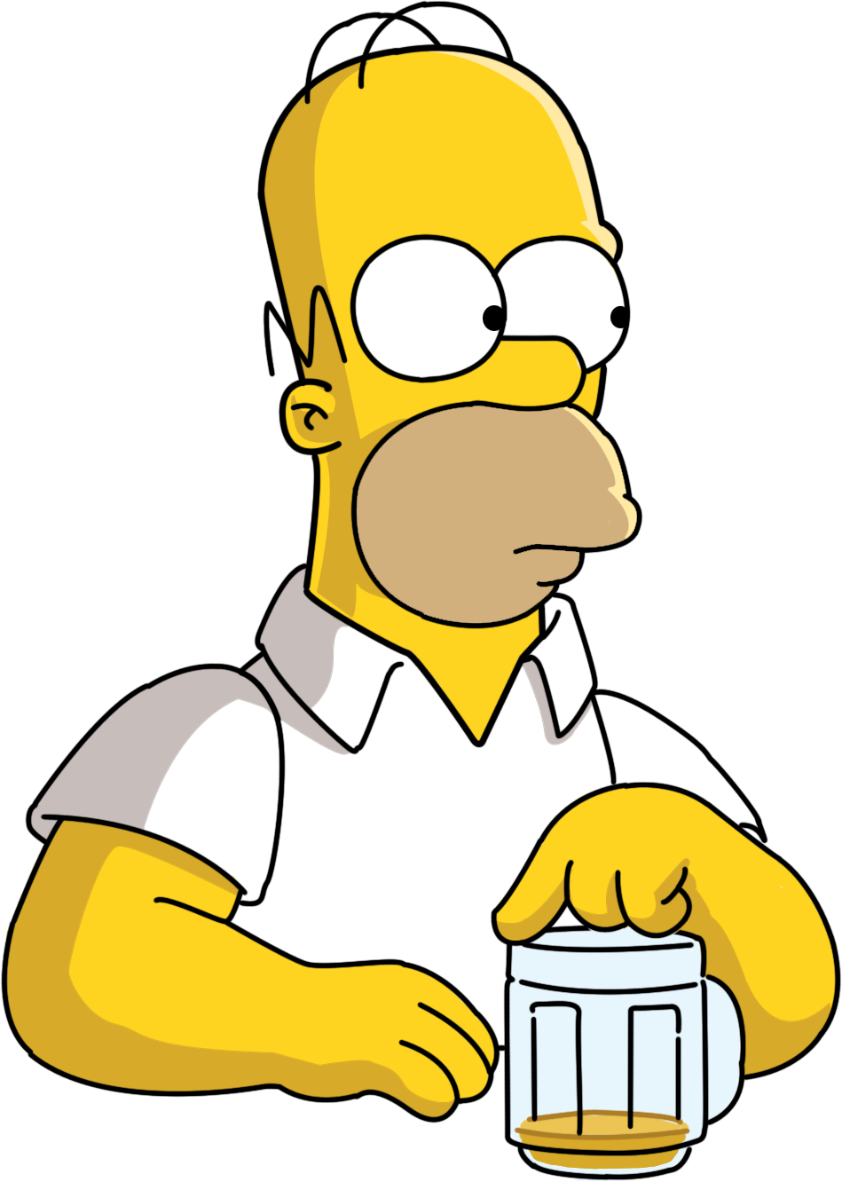 Homer Simpson beer