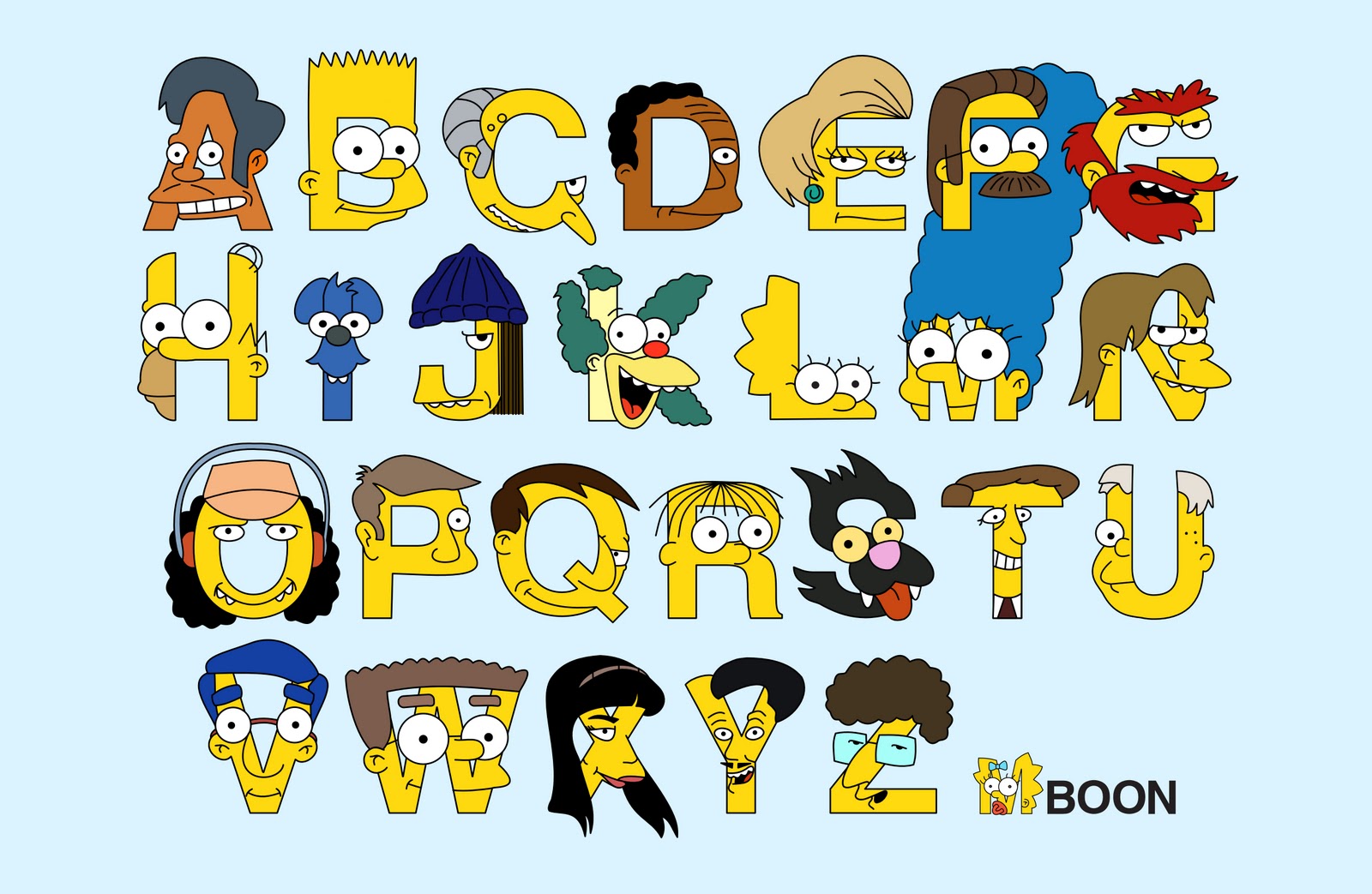 Simpsons letter