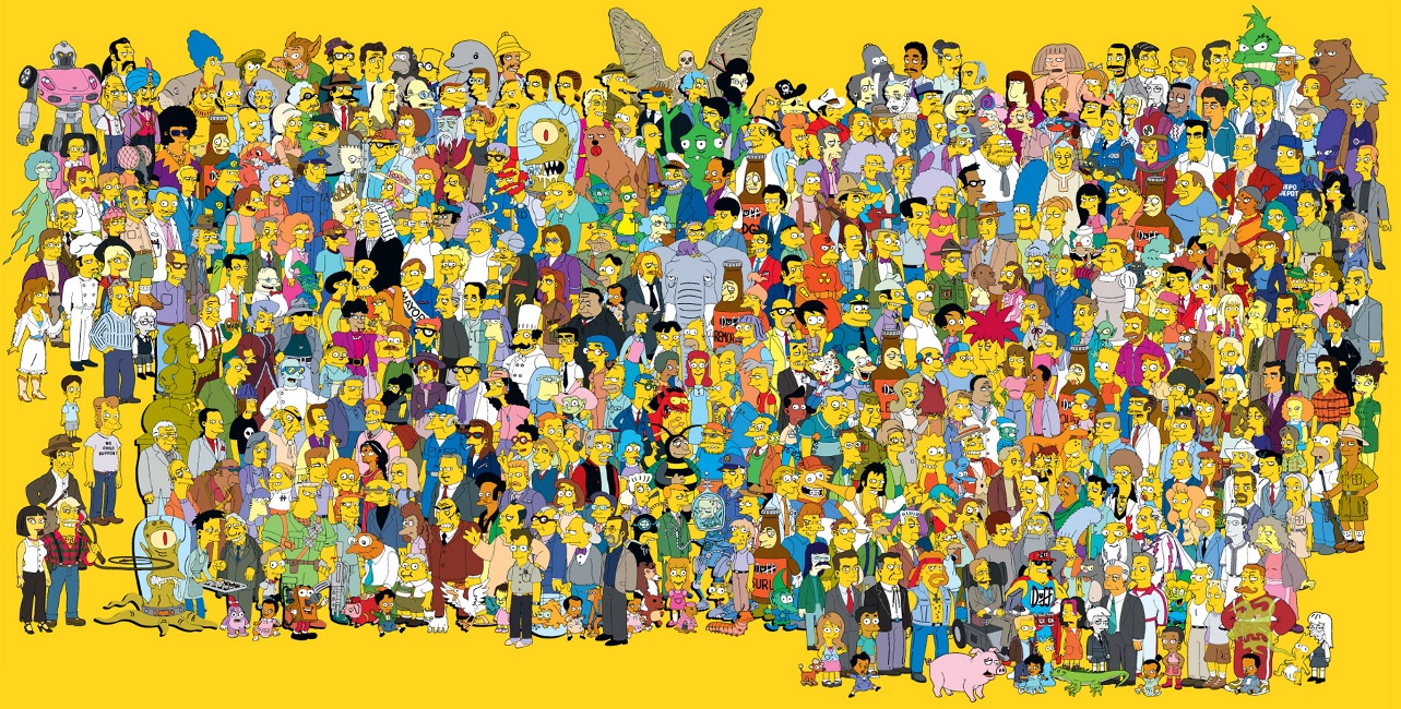 simpsons family head