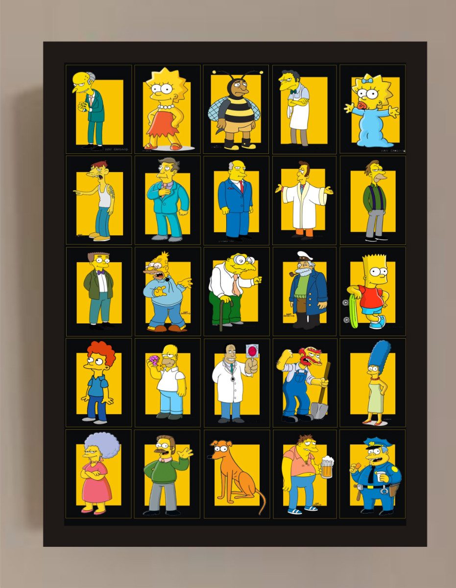 simpsons free characters