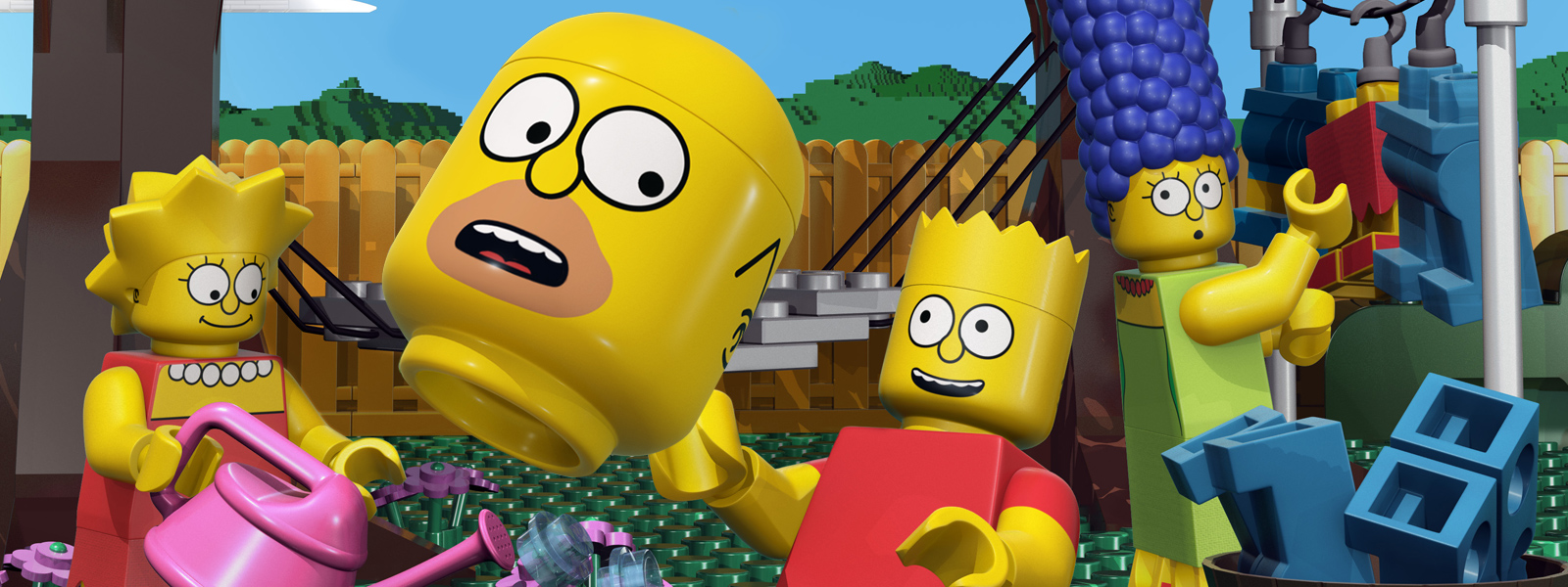 simpsons free lego cover