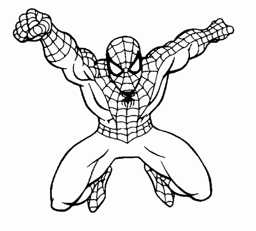 Spiderman Coloring Pages