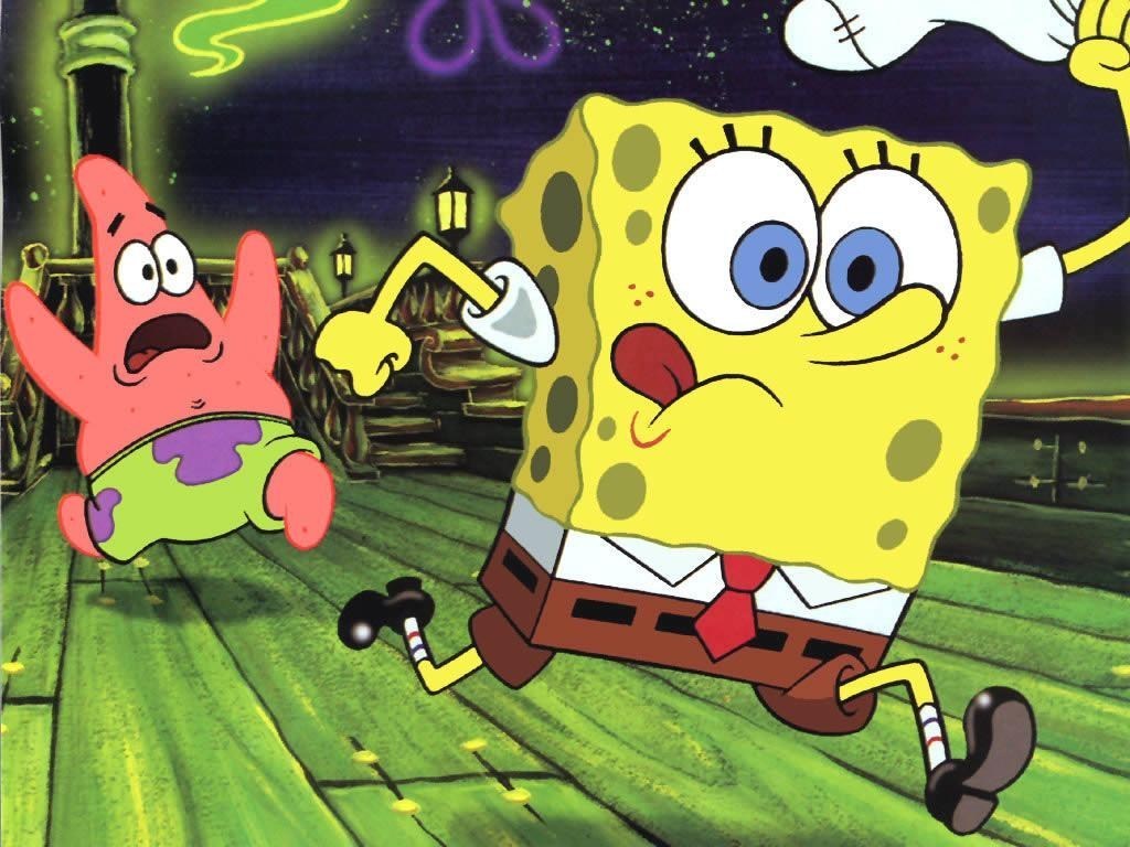 Spongebob run