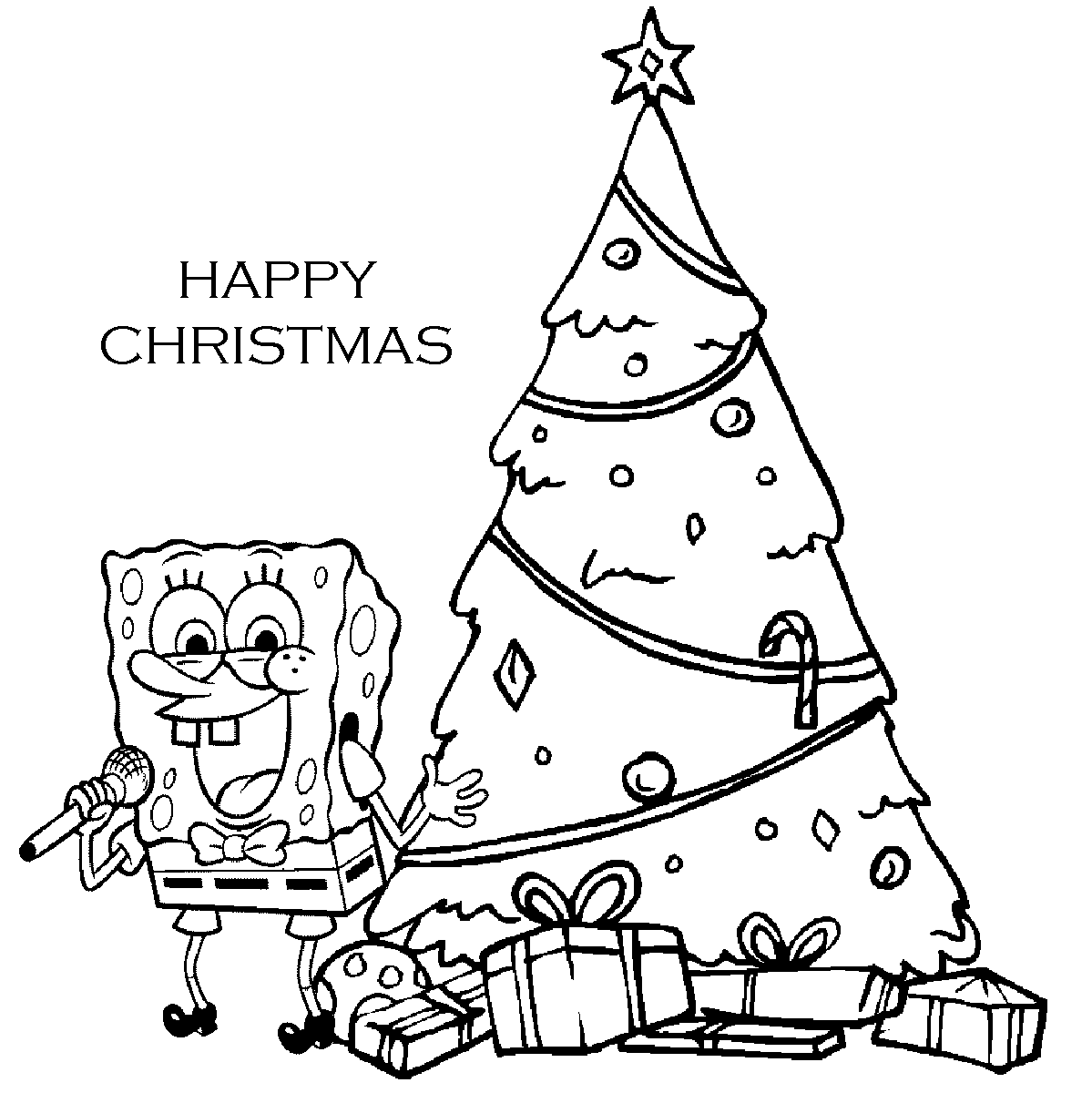 spongebob coloring pages