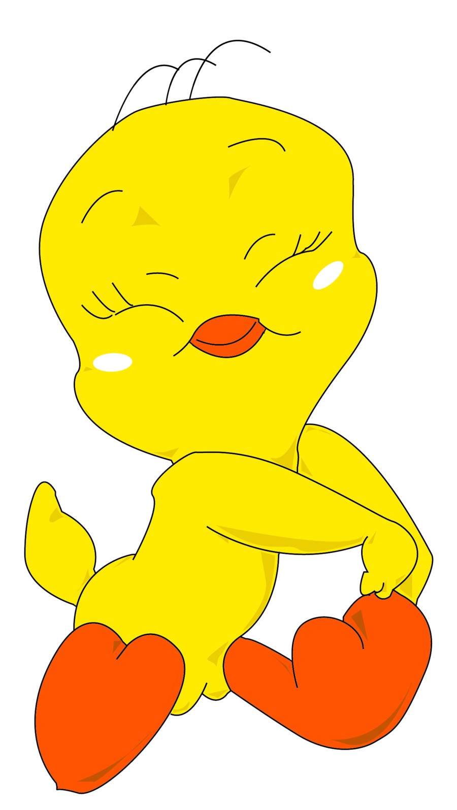 tweety bird shy