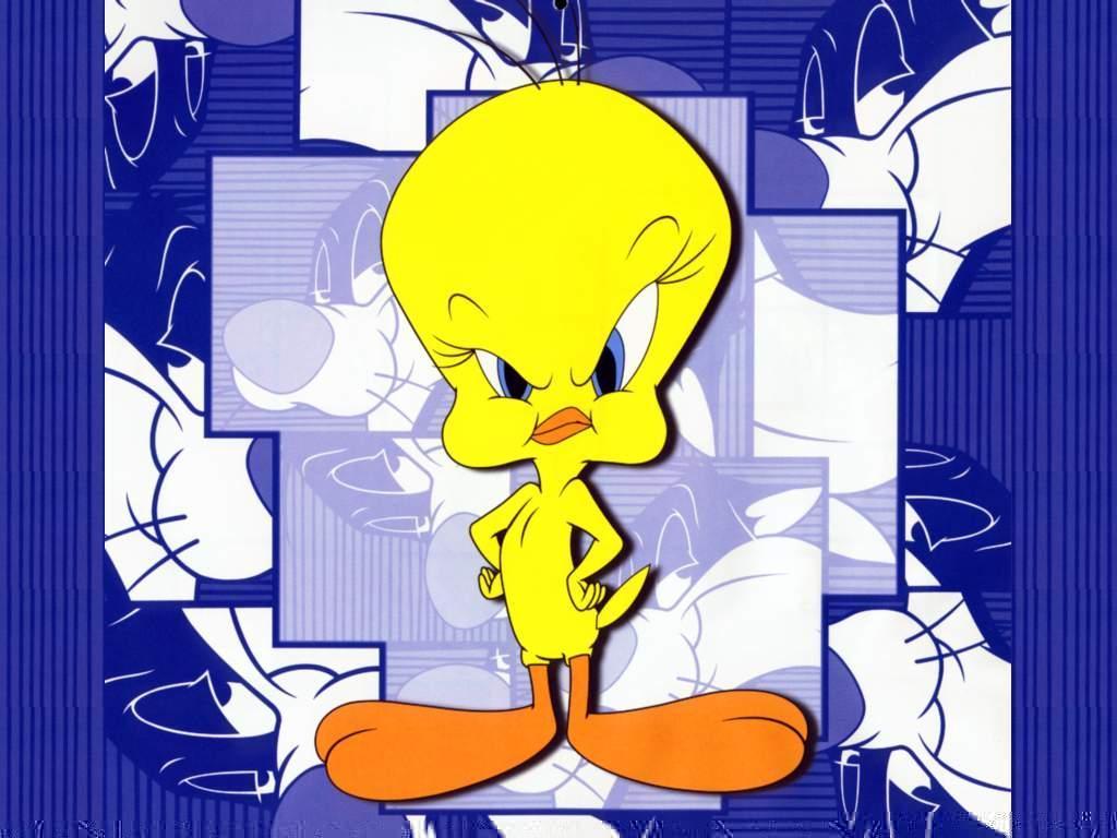 tweety cartoon angry