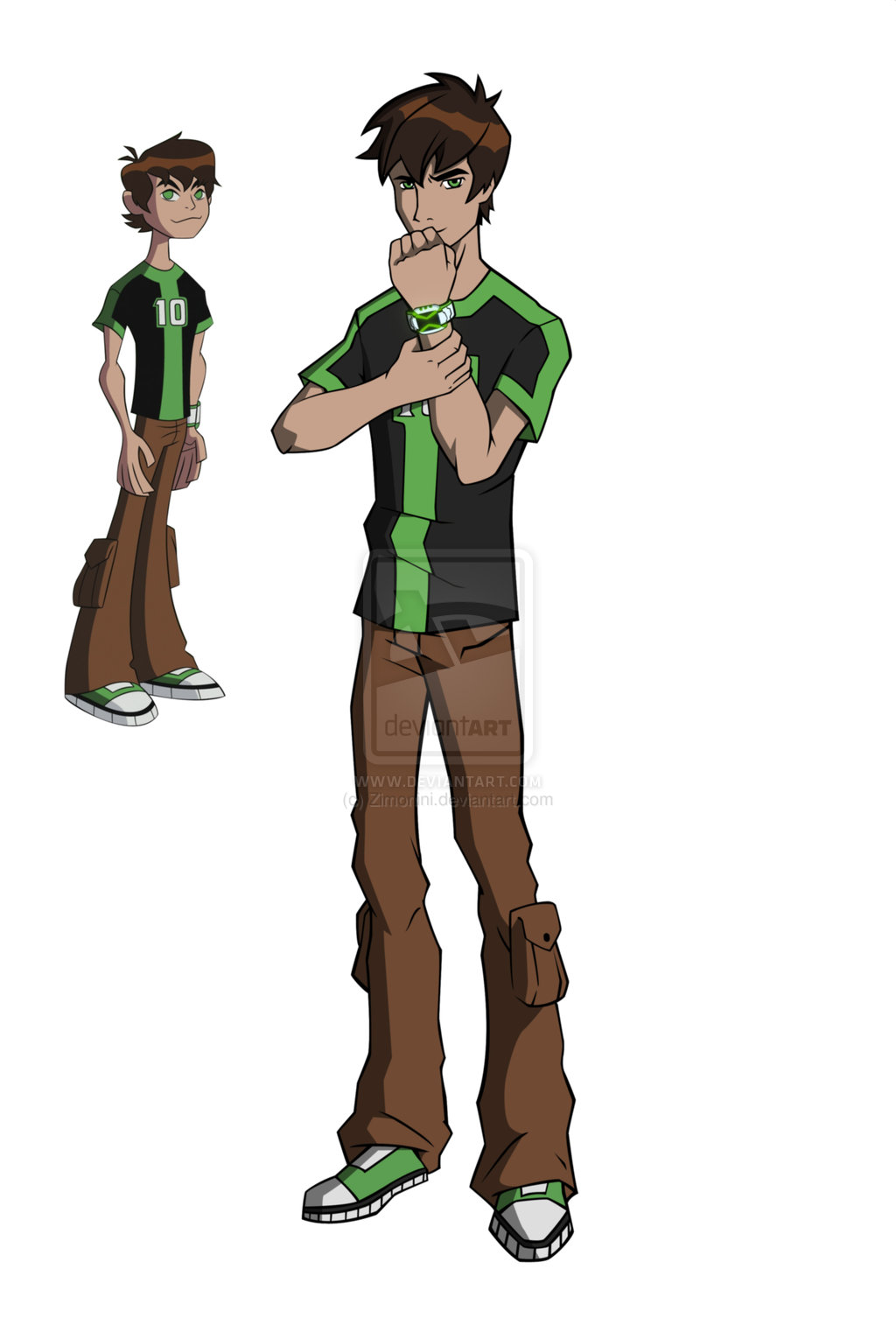 ben 10 omniverse style