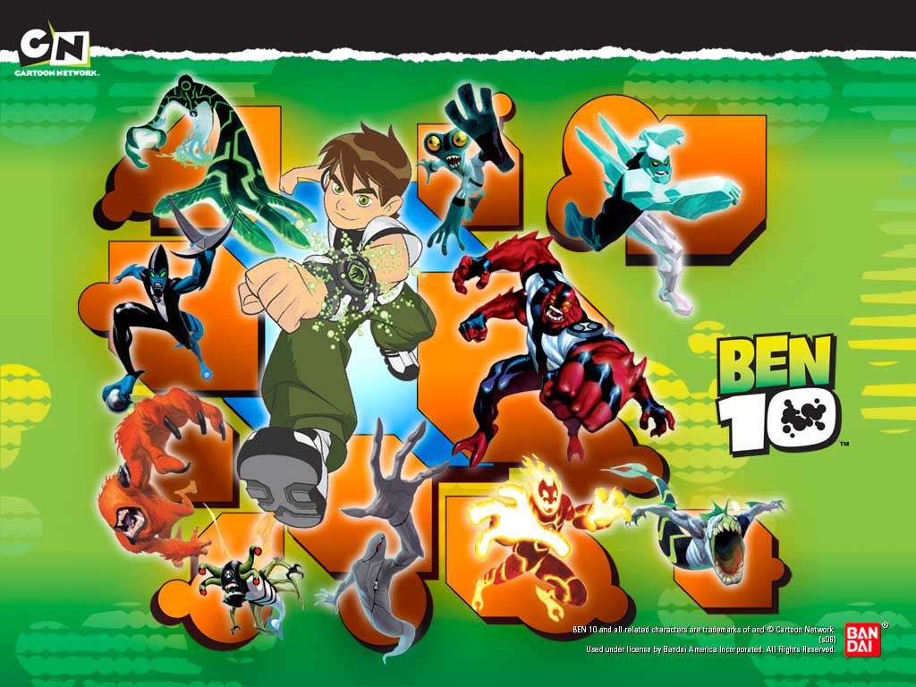 team ben 10 wallpaper