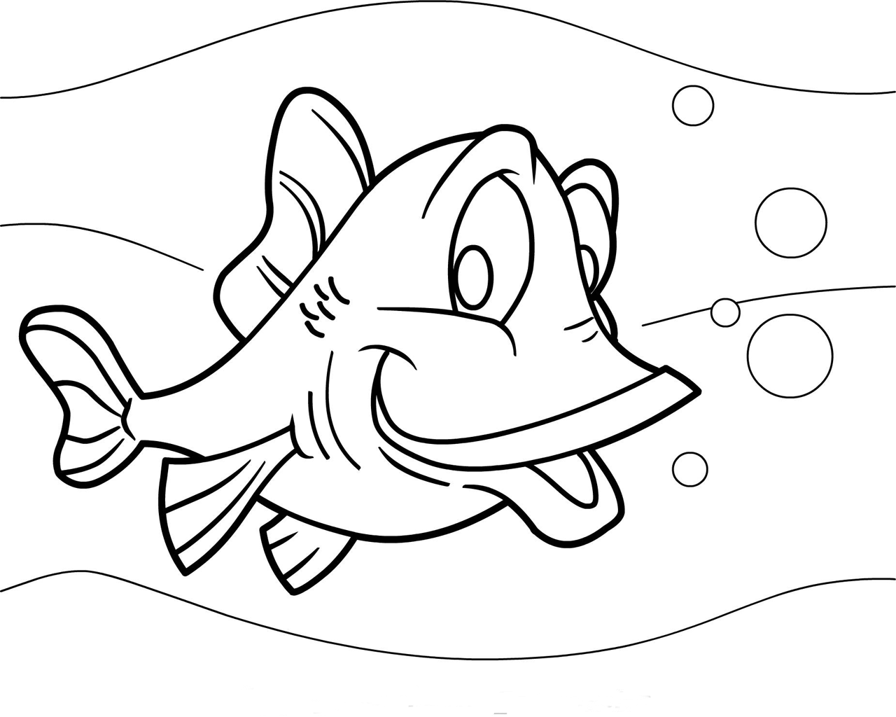 coloring pages pictures rainbow fish picture, coloring pages pictures
