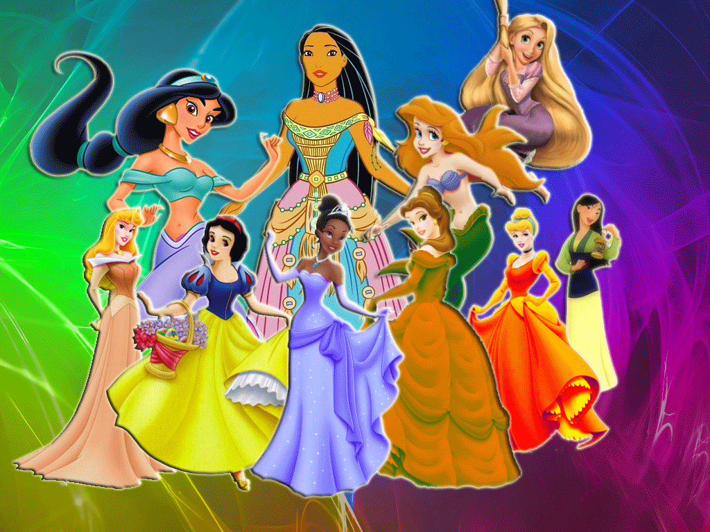 Disney Princesses Line up