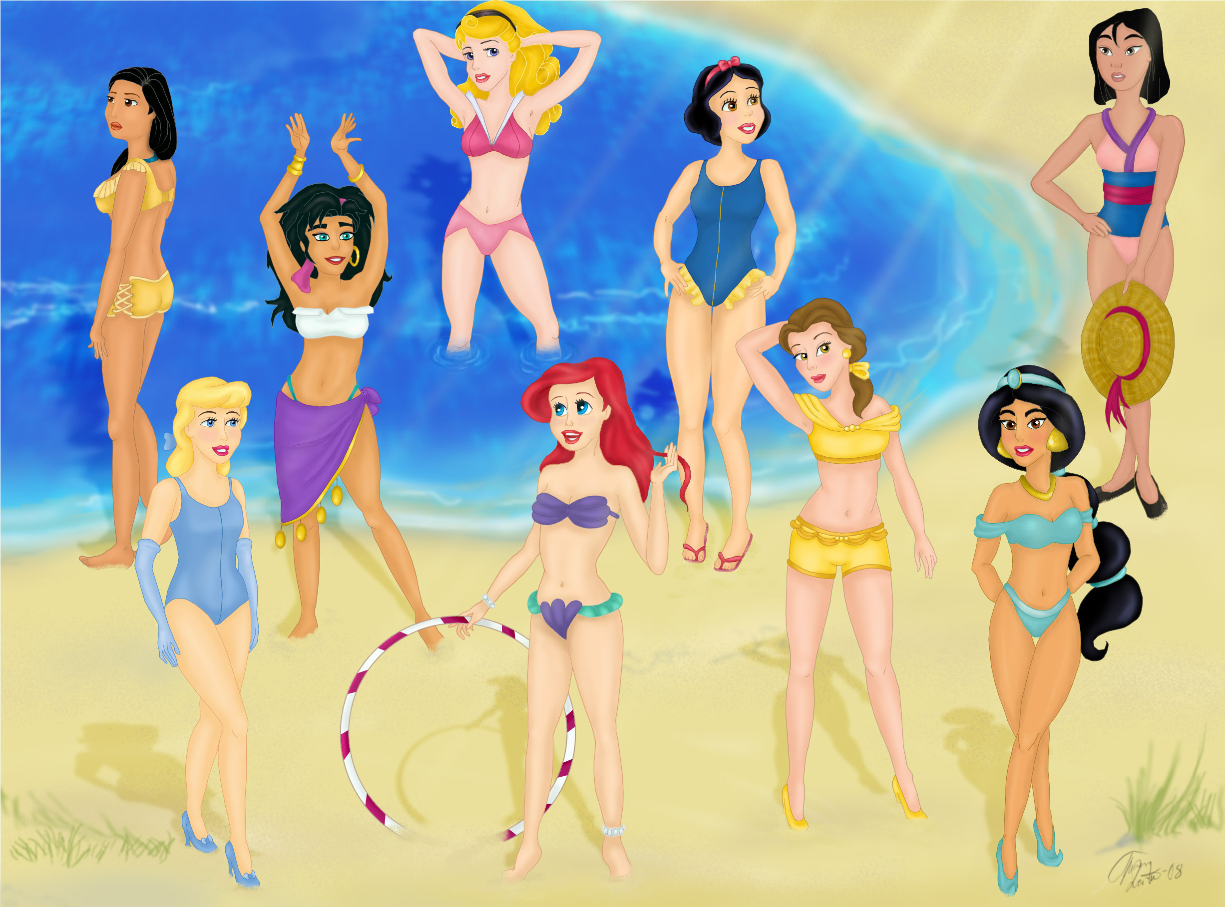 disney princess swimsuits