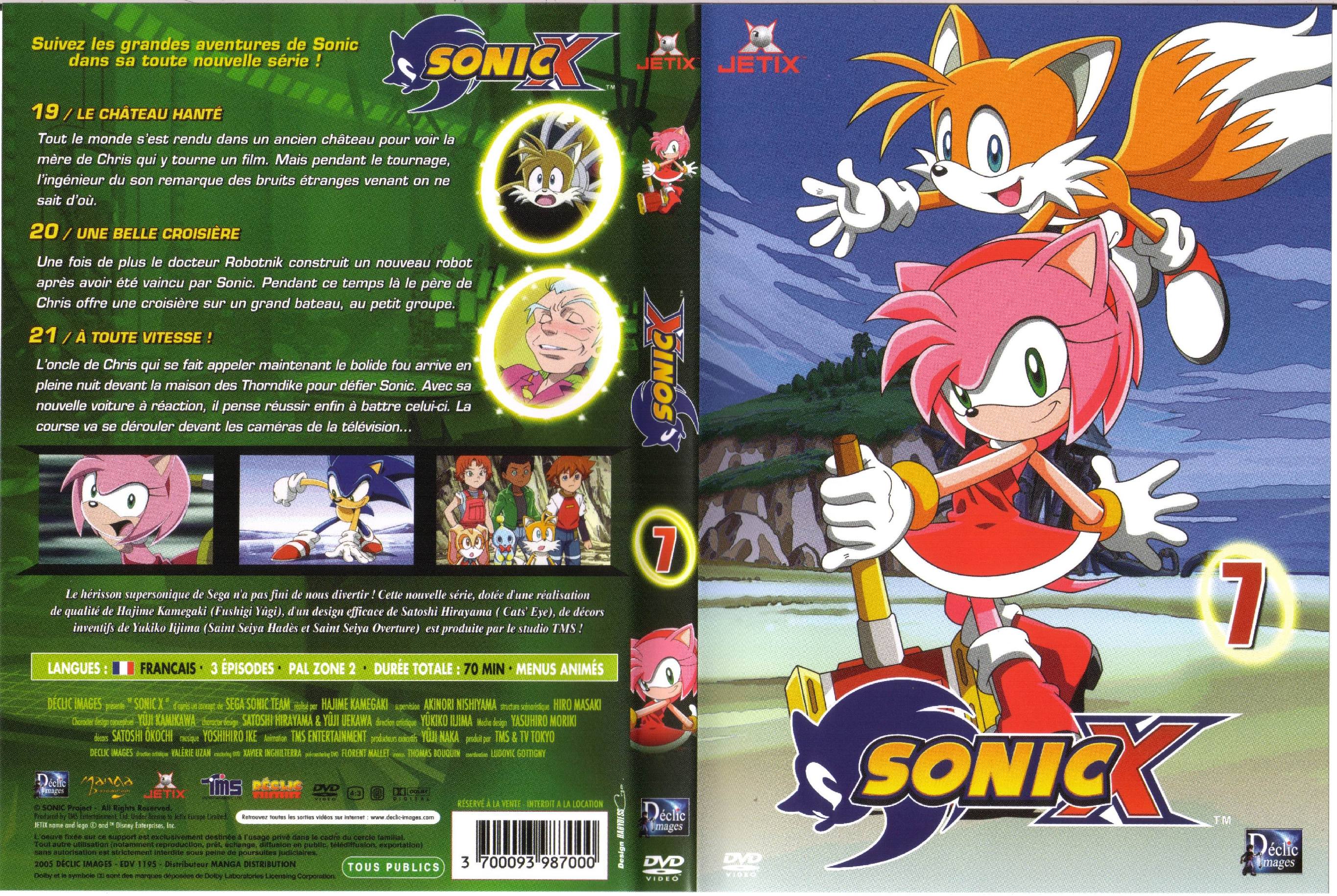 Sonic X Dvd Picture Sonic X Dvd Wallpaper