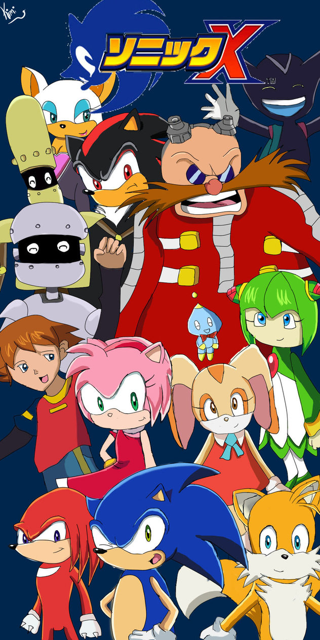 sonic x poster