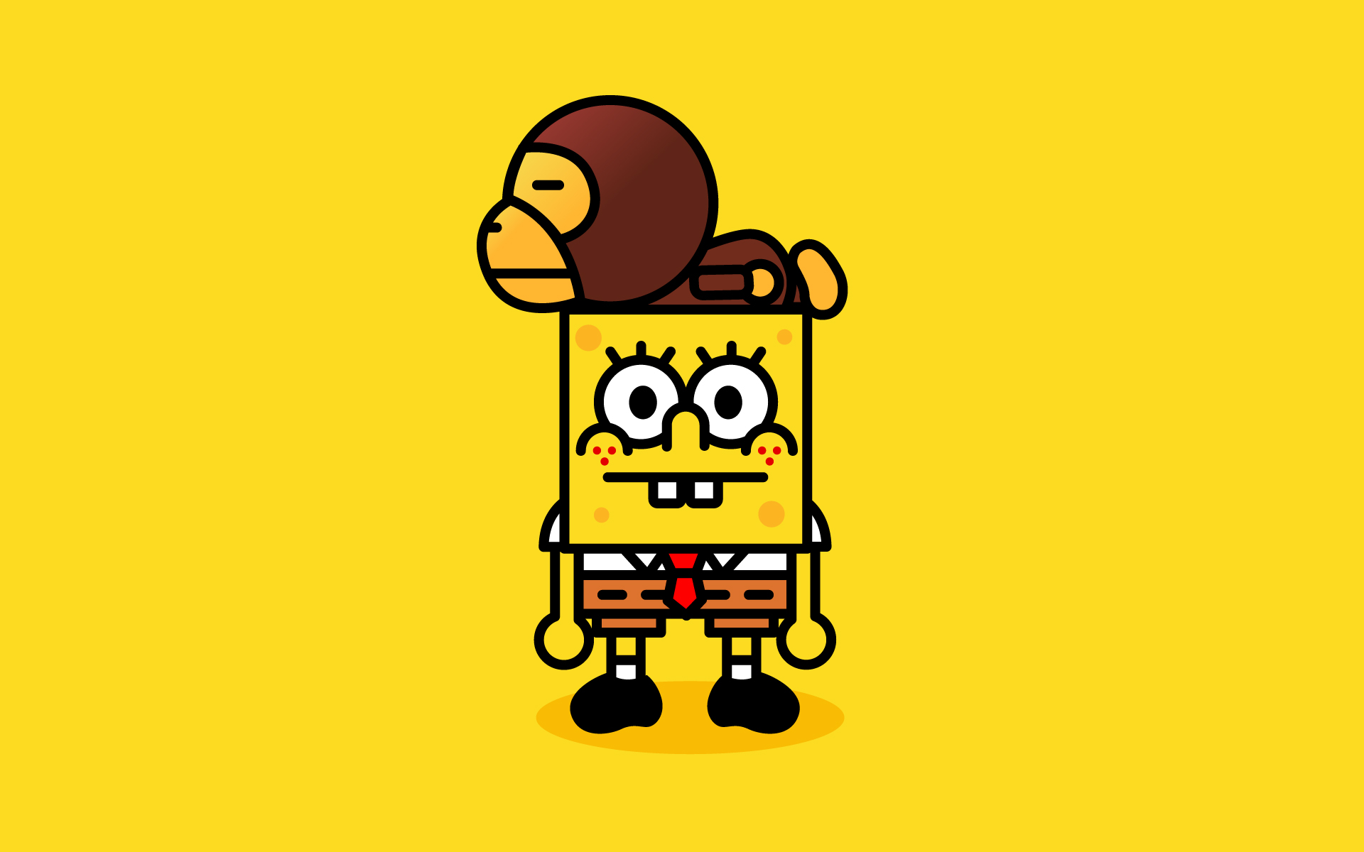 cartoon monkey wallpaper