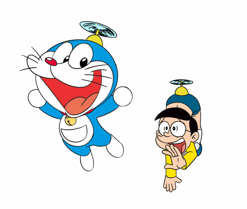 doraemon and nobita fly picture doraemon and nobita fly 