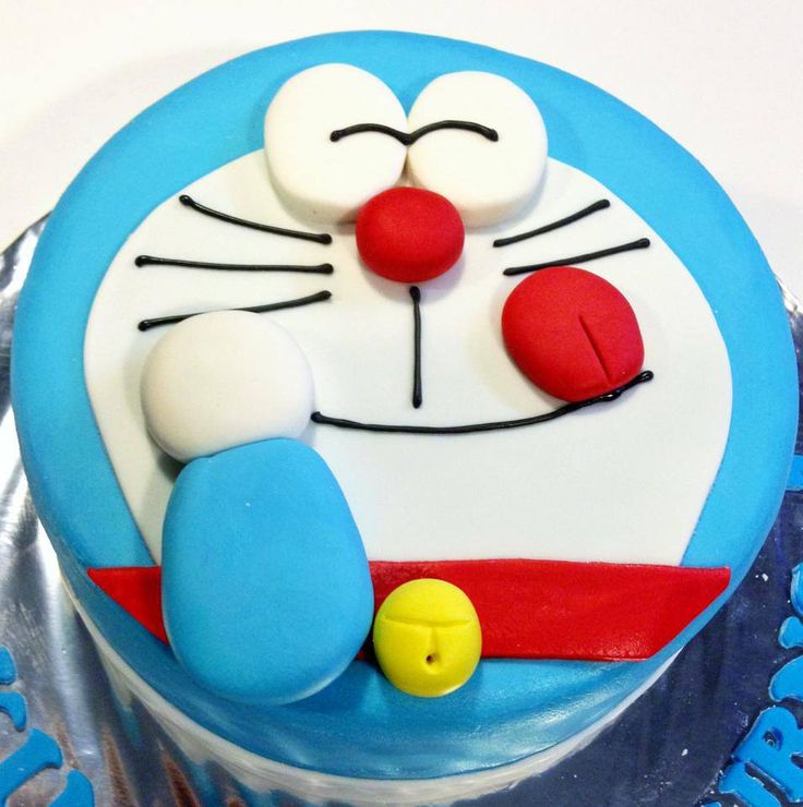 doraemon birthday cake