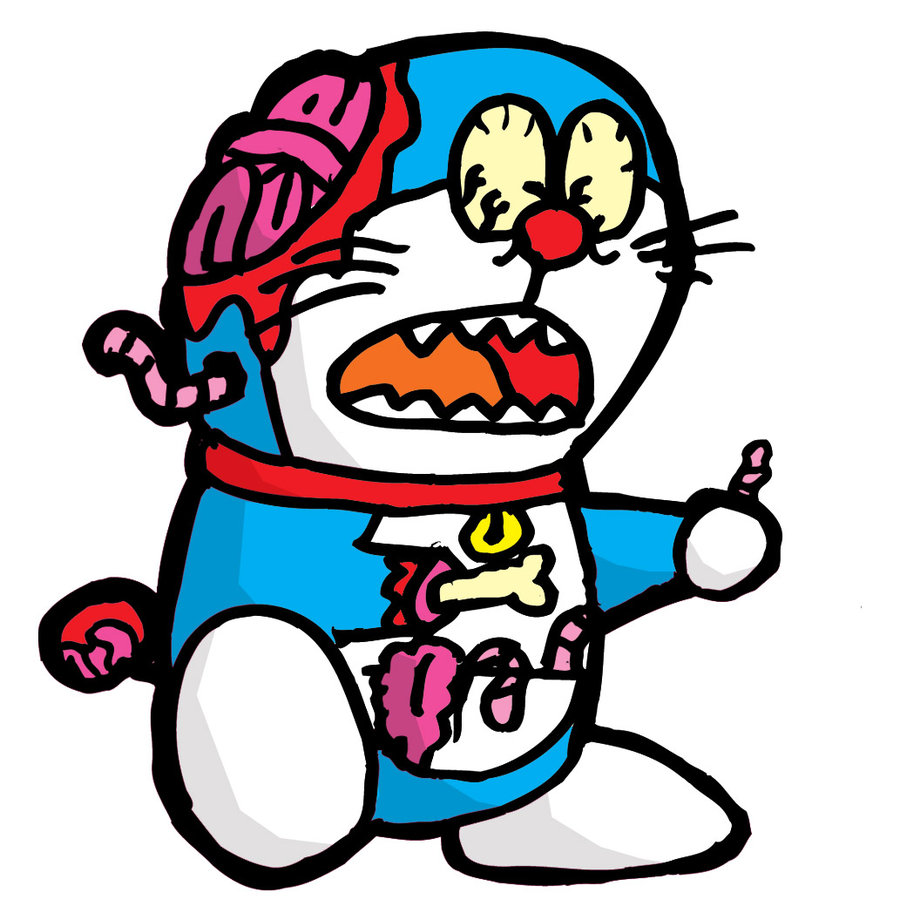 doraemon zombie