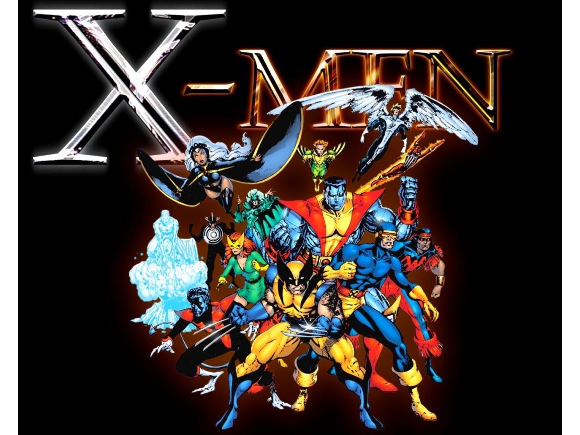 x men cartoon desktop wallpaper