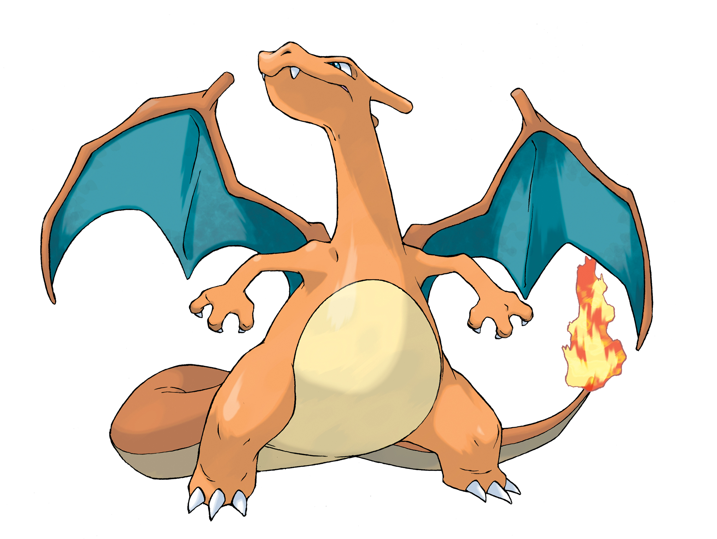 Pokemon Charizard Official Art