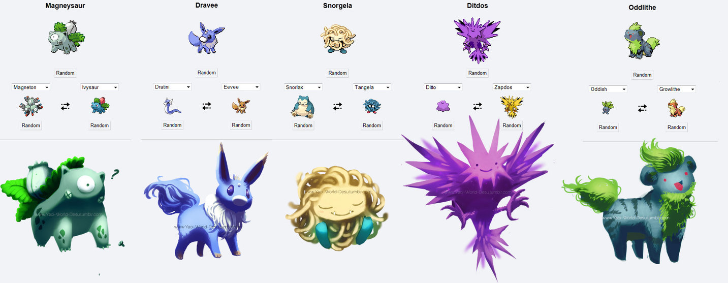 pokemon fusion