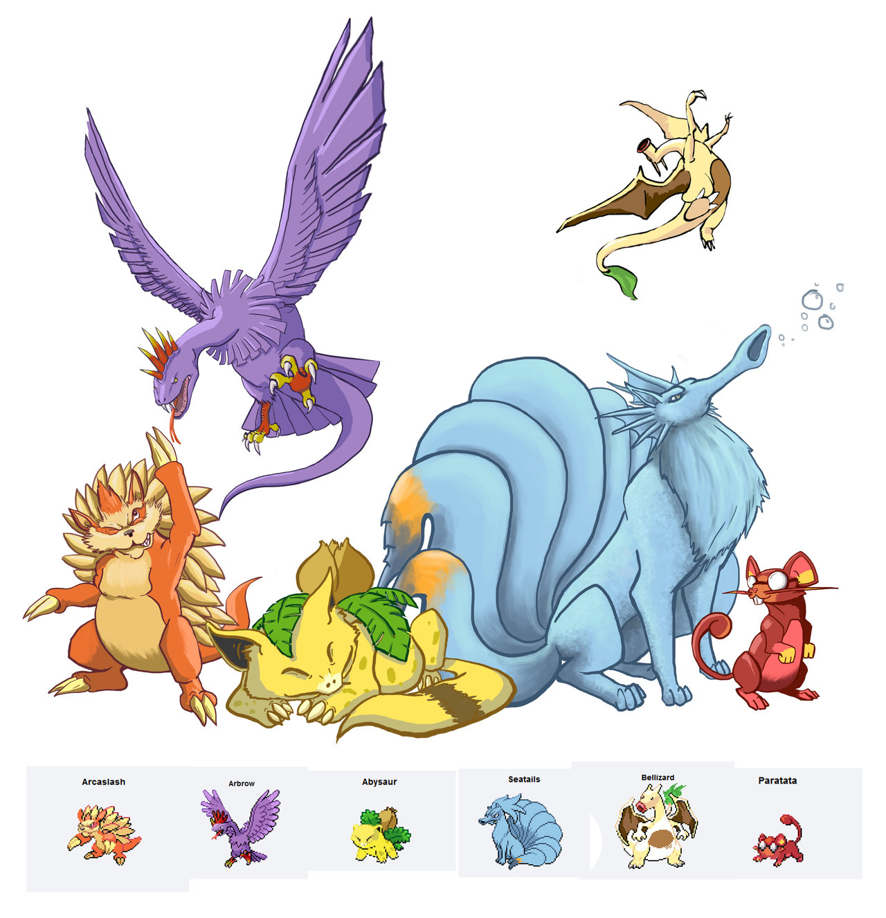 pokemon fusions cover