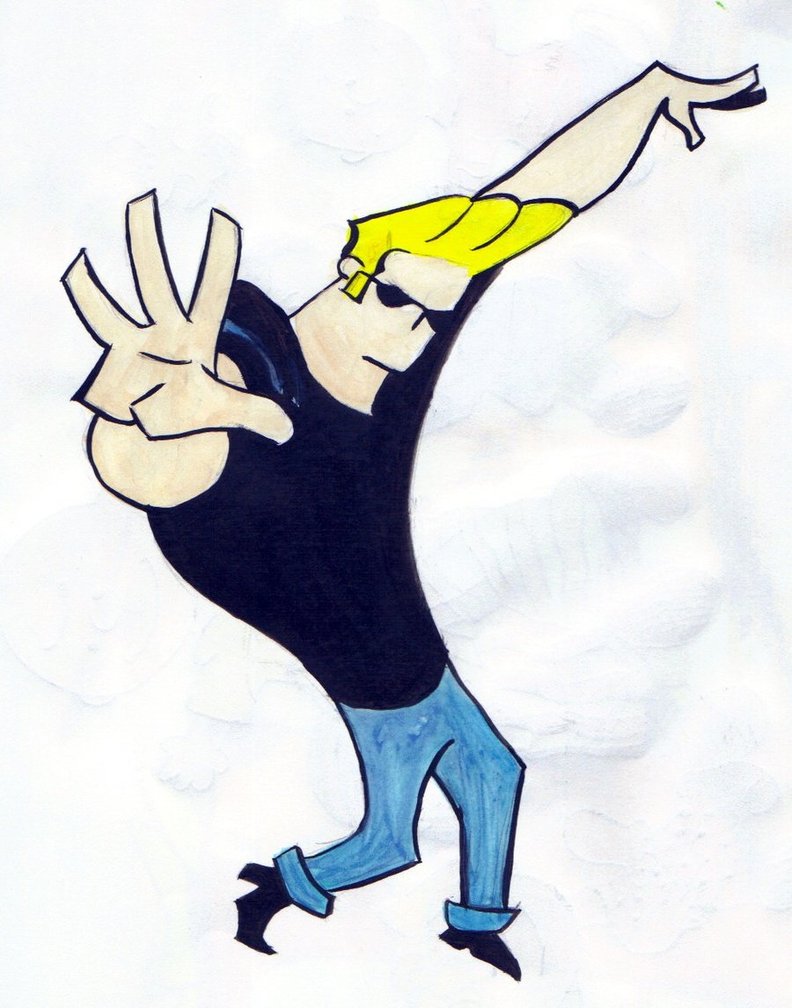 drawing johnny bravo