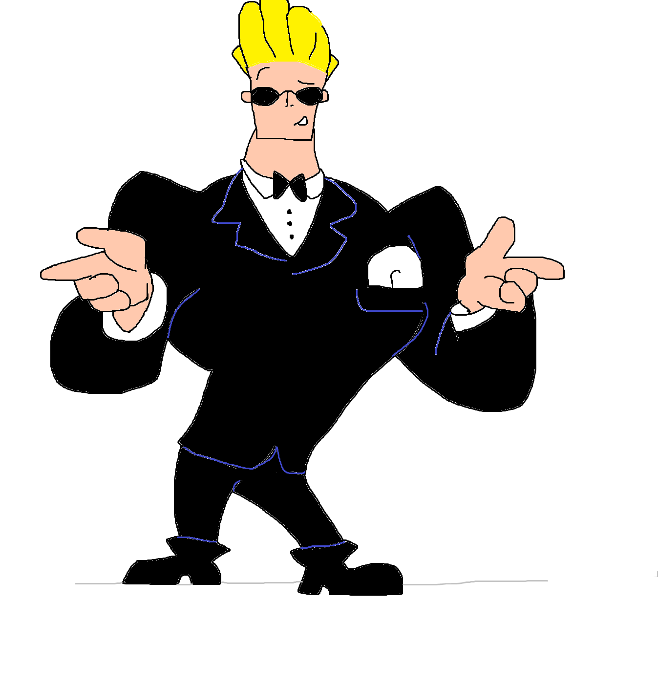 johnny bravo suit