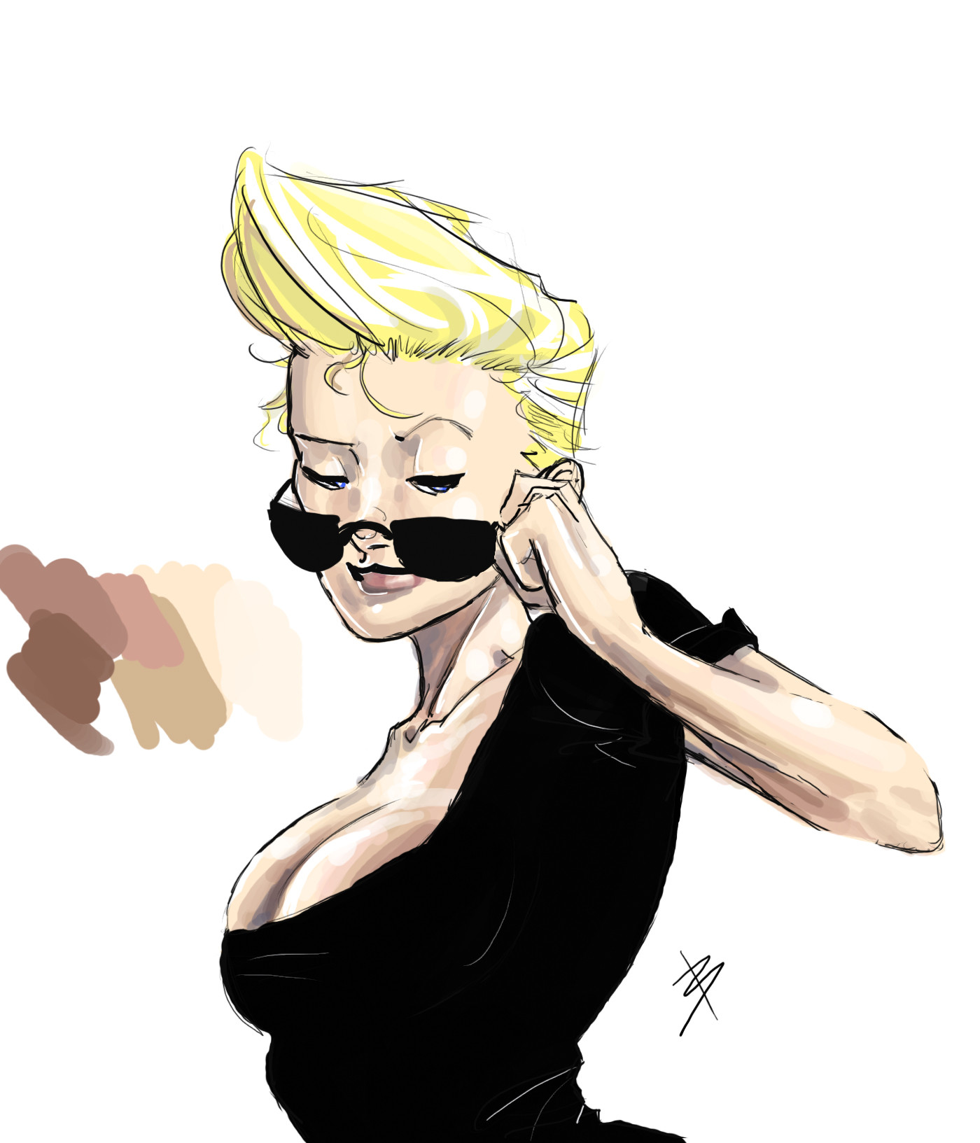 the girlish johnny bravo